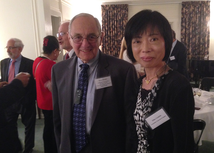 Dr. Bruce Douglas and Ms. Masaharu